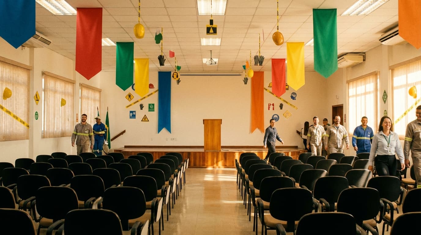 Como organizar uma SIPAT que não seja só palestra chata