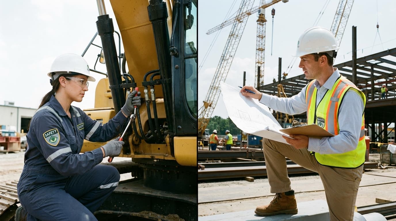 Técnico vs engenheiro de segurança: diferenças de atribuição
