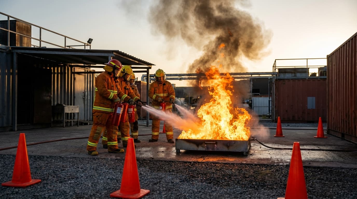 Treinamento de brigada de incêndio: o que pode ser online